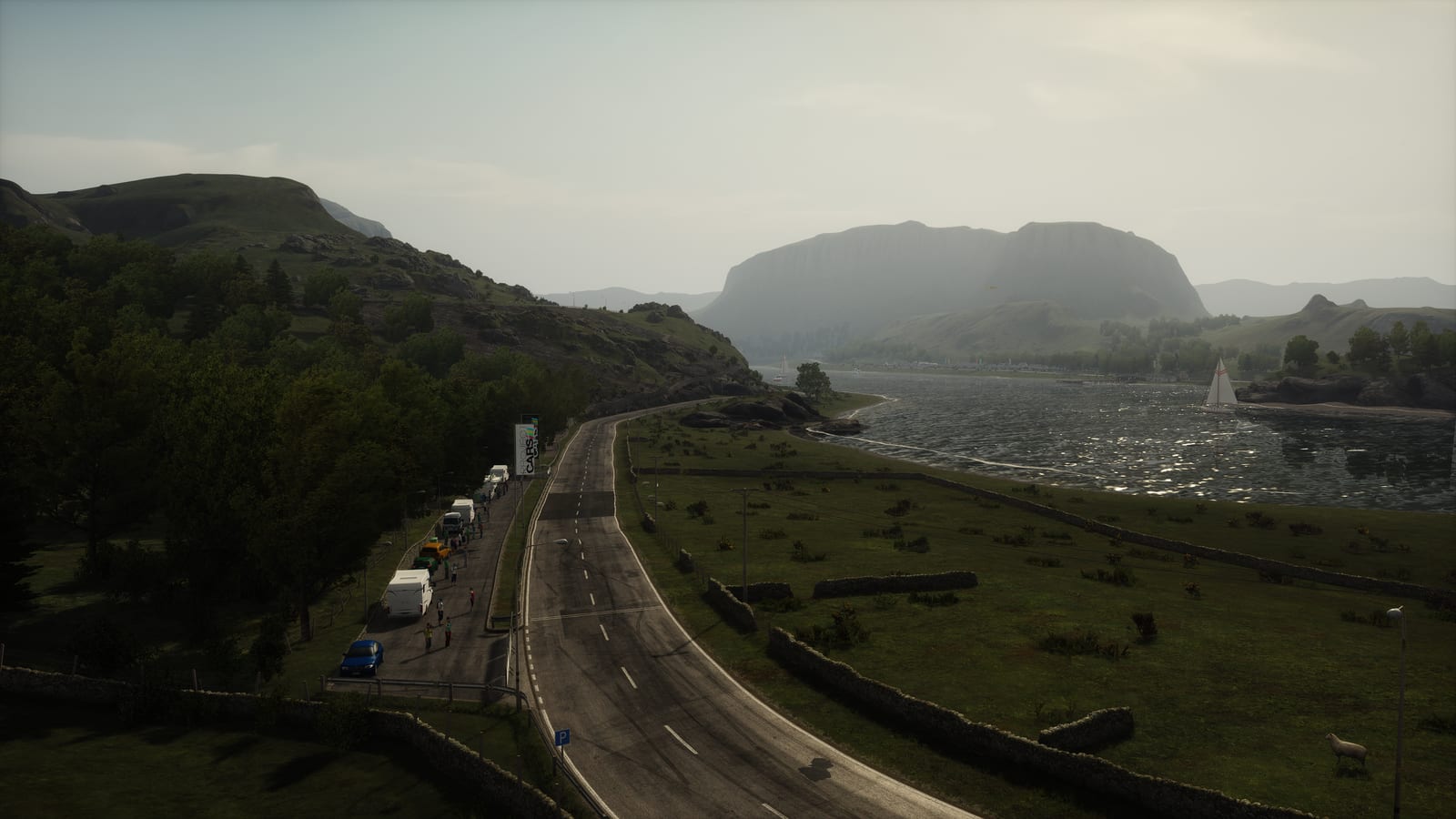 Bannochbrae 的山间风景