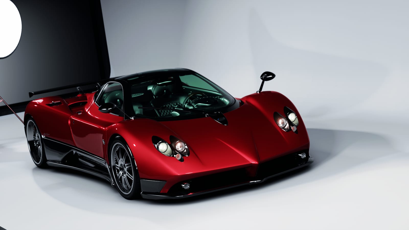 展厅里的 Zonda F